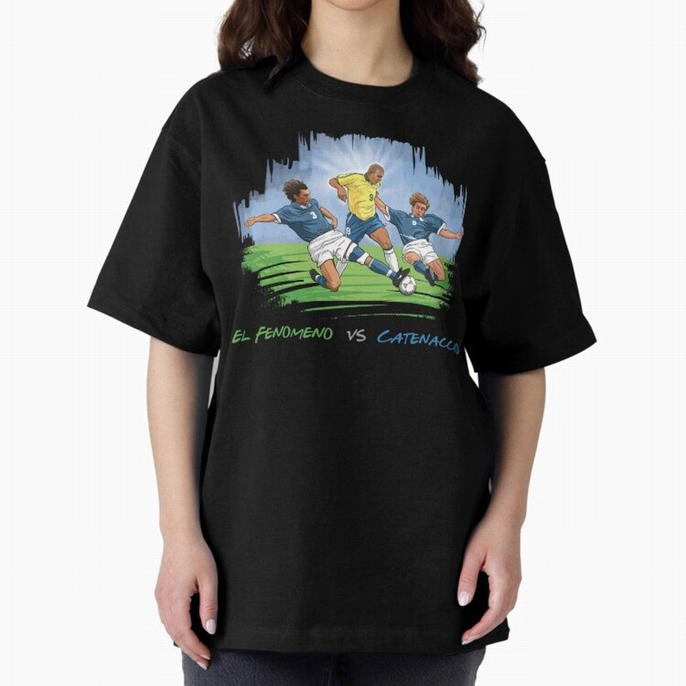El Fenomeno Ronaldo Luis Nazario de Lima Oversized T-Shirt Make Game Day About the FIFA World Cup 2026 USA Canada Mexico Journey through Neymar Highlights, England and Germany Pride, Soccer Culture, Superstar Moments, National Team Dreams and