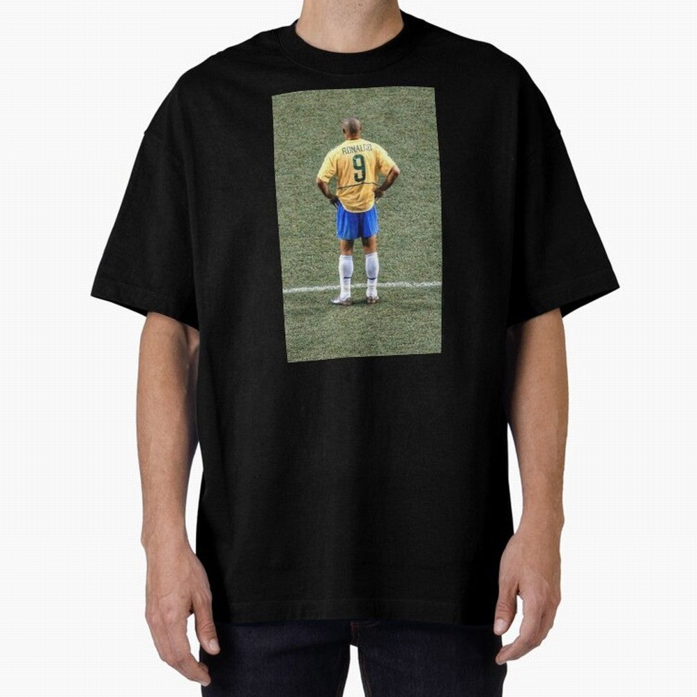 Illustration Ronaldo Luis Nazario de Lima Oversized T-Shirt Feel International Energy from FIFA World Cup 2026 USA Canada Mexico Spirit, Filled with Argentina, Cristiano Ronaldo, Stadium Memories, Football Loyalty, International Chants and