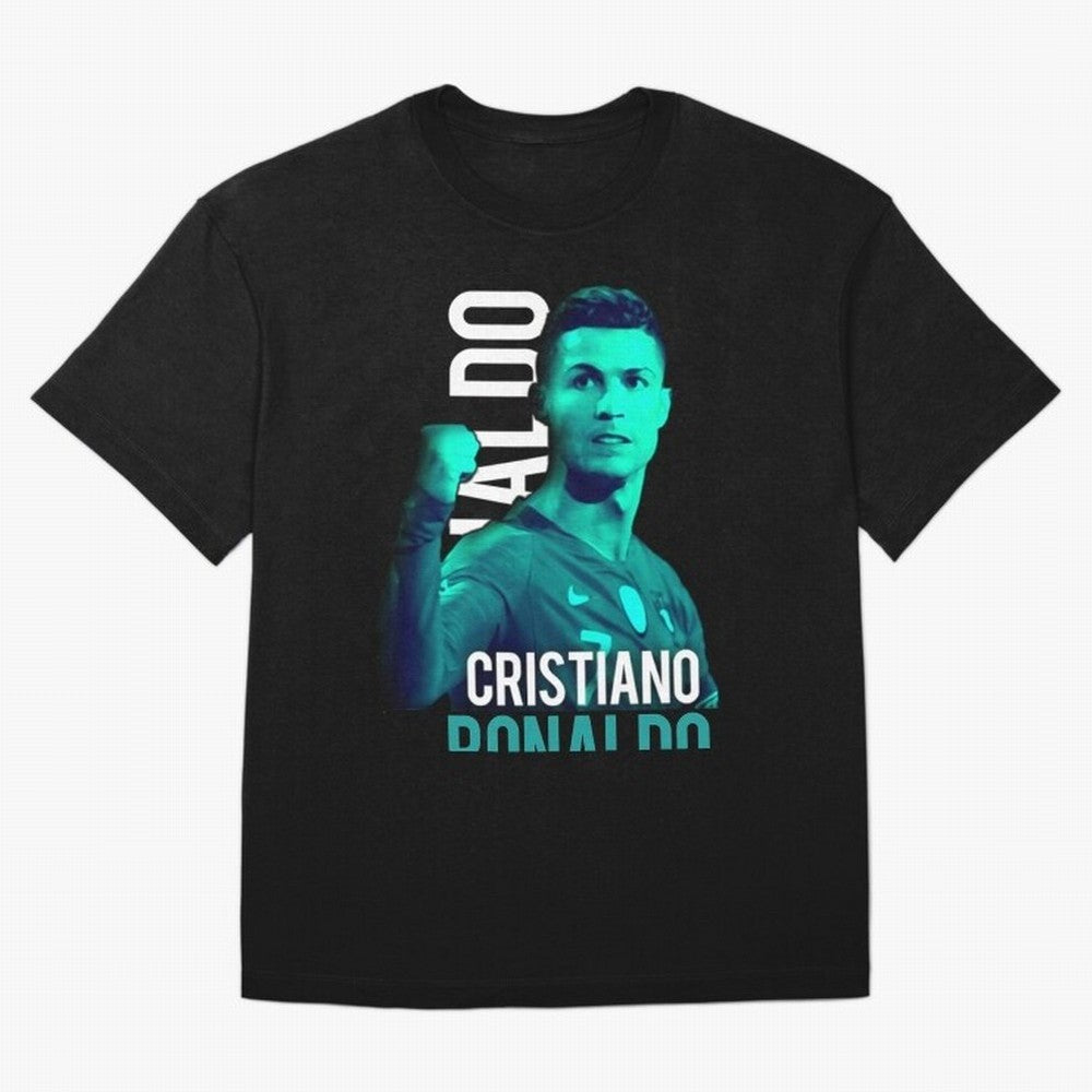 Ronaldo Ronaldo vector Oversized T-Shirt Remember Global Football Passion for FIFA World Cup 2026 USA Canada Mexico, Driven by Cristiano Ronaldo, Haaland and CR7, Spain, Game Day Rituals, Football Legends, Country Pride and the Road to the Final;