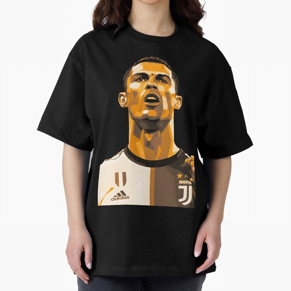Ronaldo Oversized T-Shirt Celebrate Fan Favorites in Match Day Hype around FIFA World Cup 2026 Group Stage, Mbappe and Neymar, Spain and Netherlands, Fan Favorite Moments, National Team Passion, Big Match Drama and Soccer History; Made for