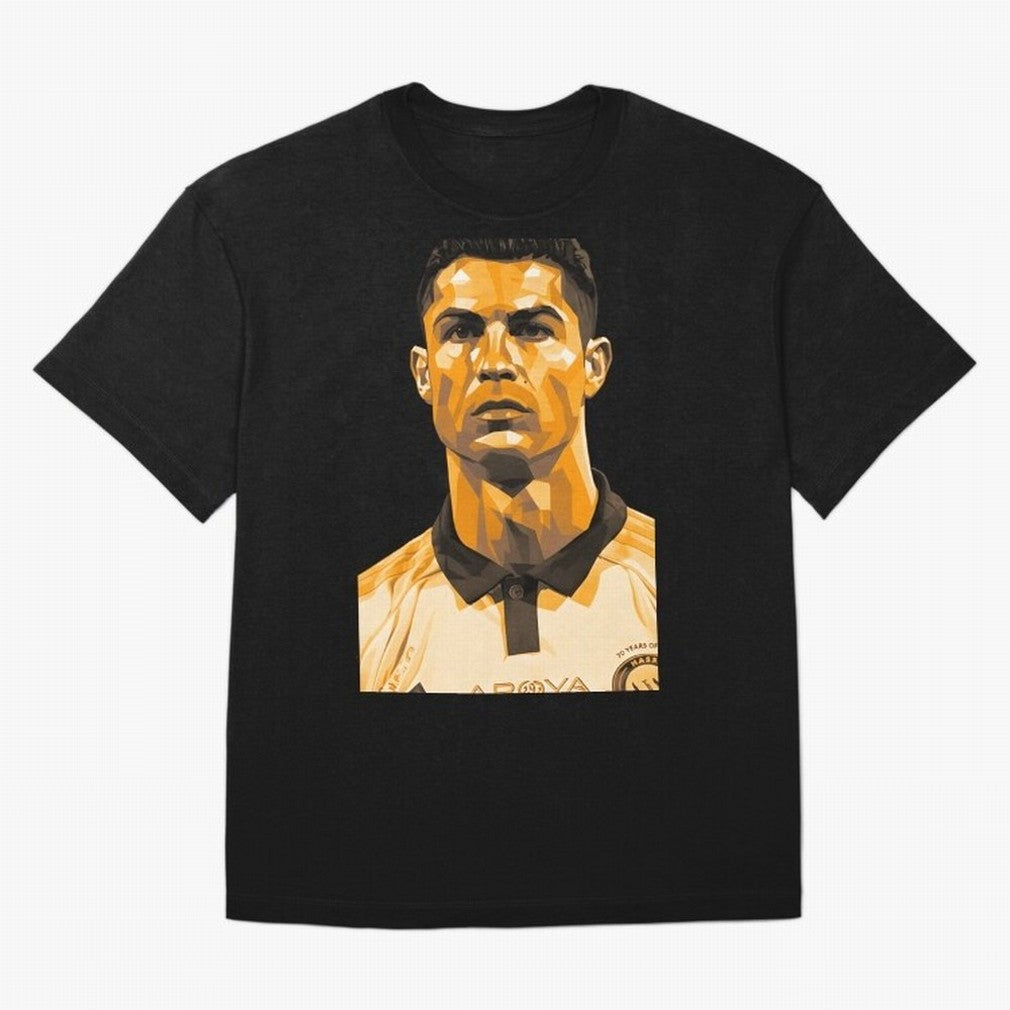 Ronaldo Oversized T-Shirt Show Up for the Glory of FIFA World Cup 2026 Spirit, Connected to France, CR7 and Messi, Supporter Pride, Iconic Celebrations, Legendary Names and Global Match Day Energy; Great for Supporters Who Love Legendary Players,