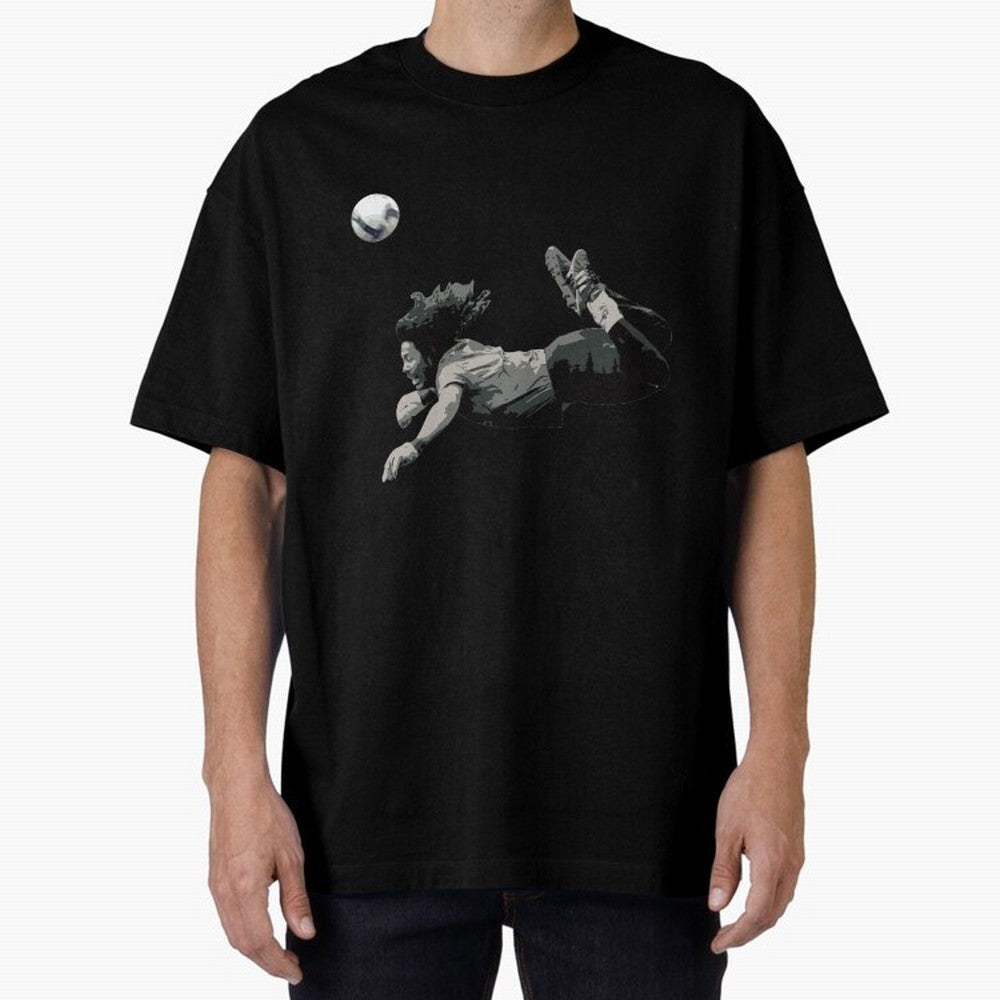 Rene Higuitas Scorpion kick35 Oversized T-Shirt Enjoy the Biggest Football Party of Global Football Passion for FIFA World Cup 2026, Made for Mbappe and Neymar, Netherlands, Soccer Culture, Superstar Moments, National Team Dreams and Competitive