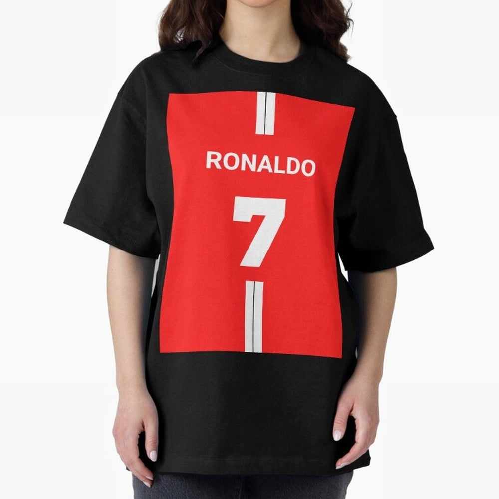 Ronaldo Jersey - 7 Back to Manchester Oversized T-Shirt Make the Season About FIFA World Cup 2026 Group Stage for Fans of Messi and Netherlands, Bringing Global Supporter Spirit, Legendary Goals, National Colors and Tournament Celebration; Made for
