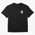 Madrid Football Logo Oversized T-Shirt Carry the Dream of FIFA World Cup 2026 USA Canada Mexico for Fans of Messi, Neymar and Mbappe and Netherlands, Bringing Football History, Final Match Energy, Crowd Noise and Once in a Lifetime Moments; Ideal