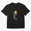 Legends of The Beautiful Game Cartoon Collection Legends Socrates Cartoon Artwork9 Oversized T-Shirt Make Game Day About FIFA World Cup 2026 Group Stage Connected to CR7 and Messi, Spain and Netherlands Energy, Football Passion, Legendary