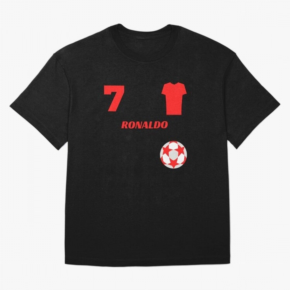 Ronaldo 7 - Man U Back to Manchester Oversized T-Shirt Support FIFA World Cup 2026 for Fans of Cristiano Ronaldo, Haaland and CR7 and Portugal, Bringing Football Passion, Legendary Performances, Festival Vibes and Supporter Community; Perfect for