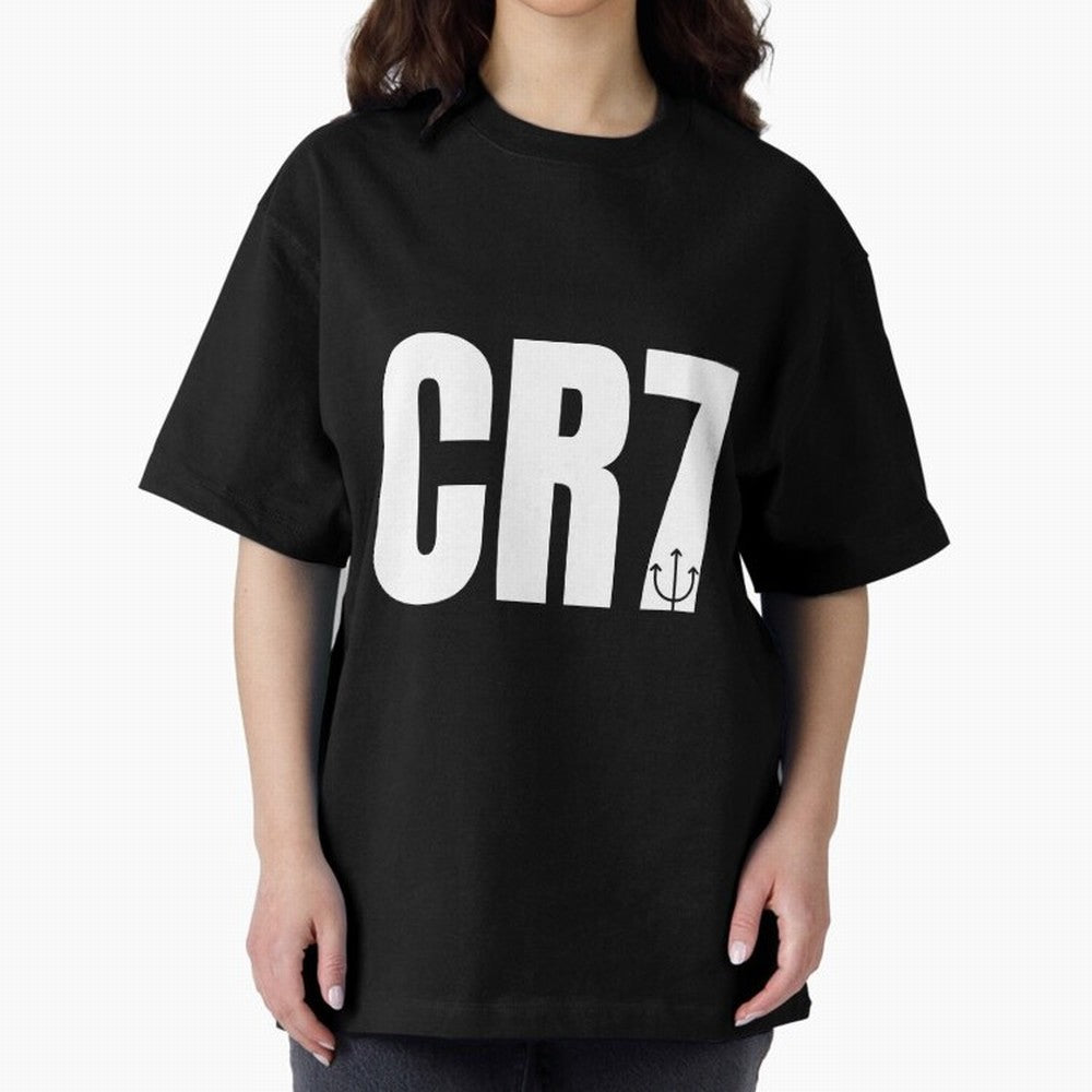 CR7 - Cristiano Ronaldo Manchester United 2021 Oversized T-Shirt Celebrate the Next Chapter of Global Football Passion for FIFA World Cup 2026 Group Stage, with Mbappe and Neymar, Argentina, Tournament Hype, Historic Matchups, Family Viewing
