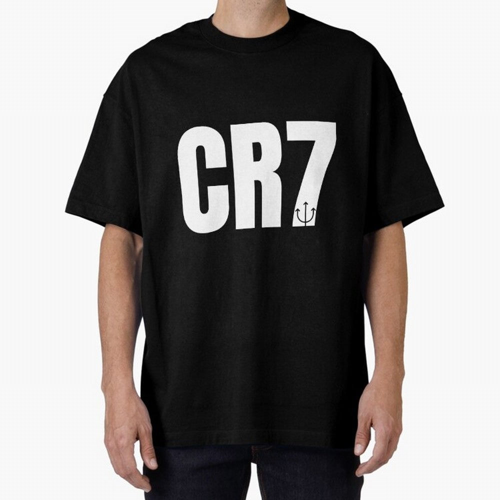 CR7 - Cristiano Ronaldo Manchester United 2021 Oversized T-Shirt Celebrate the Next Chapter of Global Football Passion for FIFA World Cup 2026 Group Stage, with Mbappe and Neymar, Argentina, Tournament Hype, Historic Matchups, Family Viewing