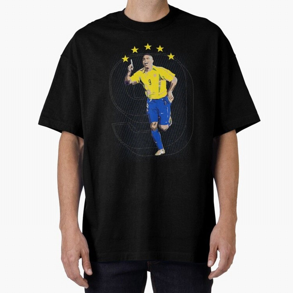 Ronaldo Fenomeno Oversized T-Shirt Celebrate the Magic of the FIFA World Cup 2026 Journey through Cristiano Ronaldo, Haaland and CR7 Highlights, Germany Pride, Match Day Excitement, Supporter Culture, Golden Goals and Global Football Passion; Ideal