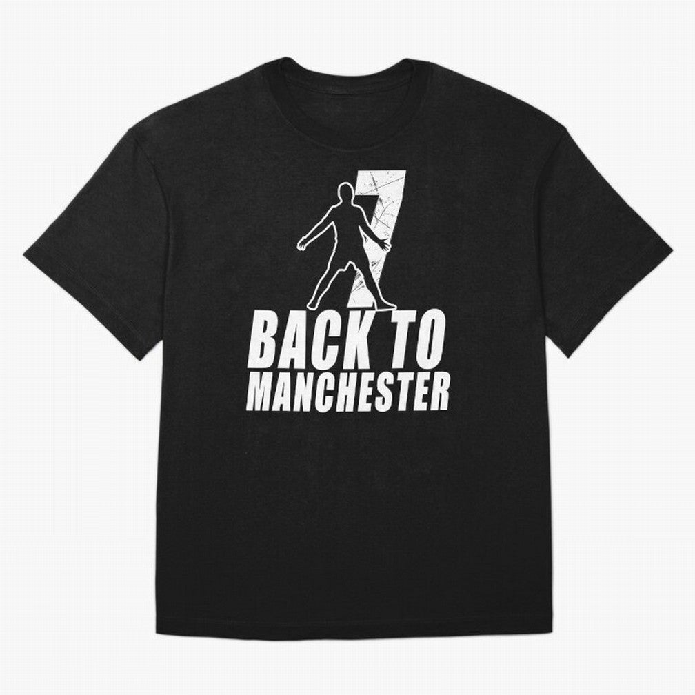 Men Back to manchester, Welcome to manchester Oversized T-Shirt Upgrade FIFA World Cup 2026 USA Canada Mexico for Fans of Haaland and Mbappe and Argentina, Bringing Stadium Memories, Football Loyalty, International Chants and Championship
