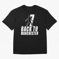 Men Back to manchester, Welcome to manchester Oversized T-Shirt Upgrade FIFA World Cup 2026 USA Canada Mexico for Fans of Haaland and Mbappe and Argentina, Bringing Stadium Memories, Football Loyalty, International Chants and Championship
