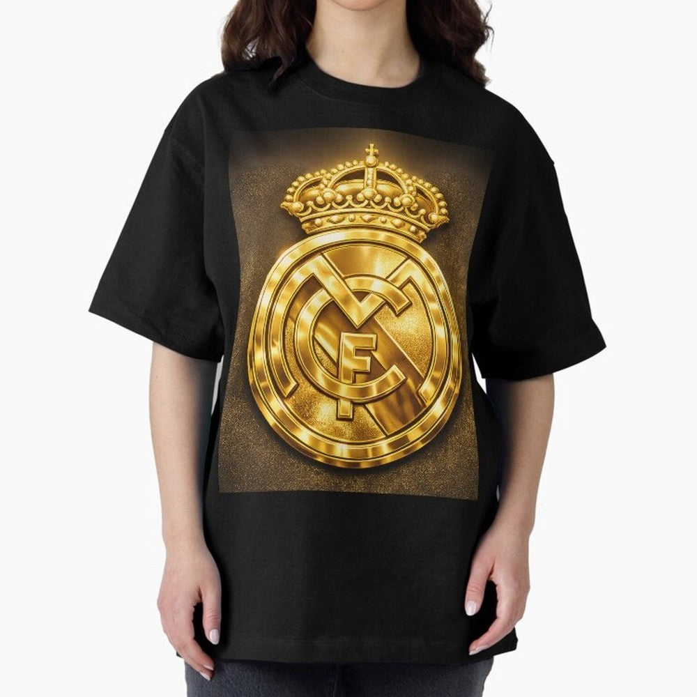 Madrid Oversized T-Shirt Discover the FIFA World Cup 2026 Journey through Messi, Neymar and Mbappe Highlights, Portugal, Spain and Germany Pride, Football Passion, Legendary Performances, Festival Vibes and Supporter Community; Made for Die Hard
