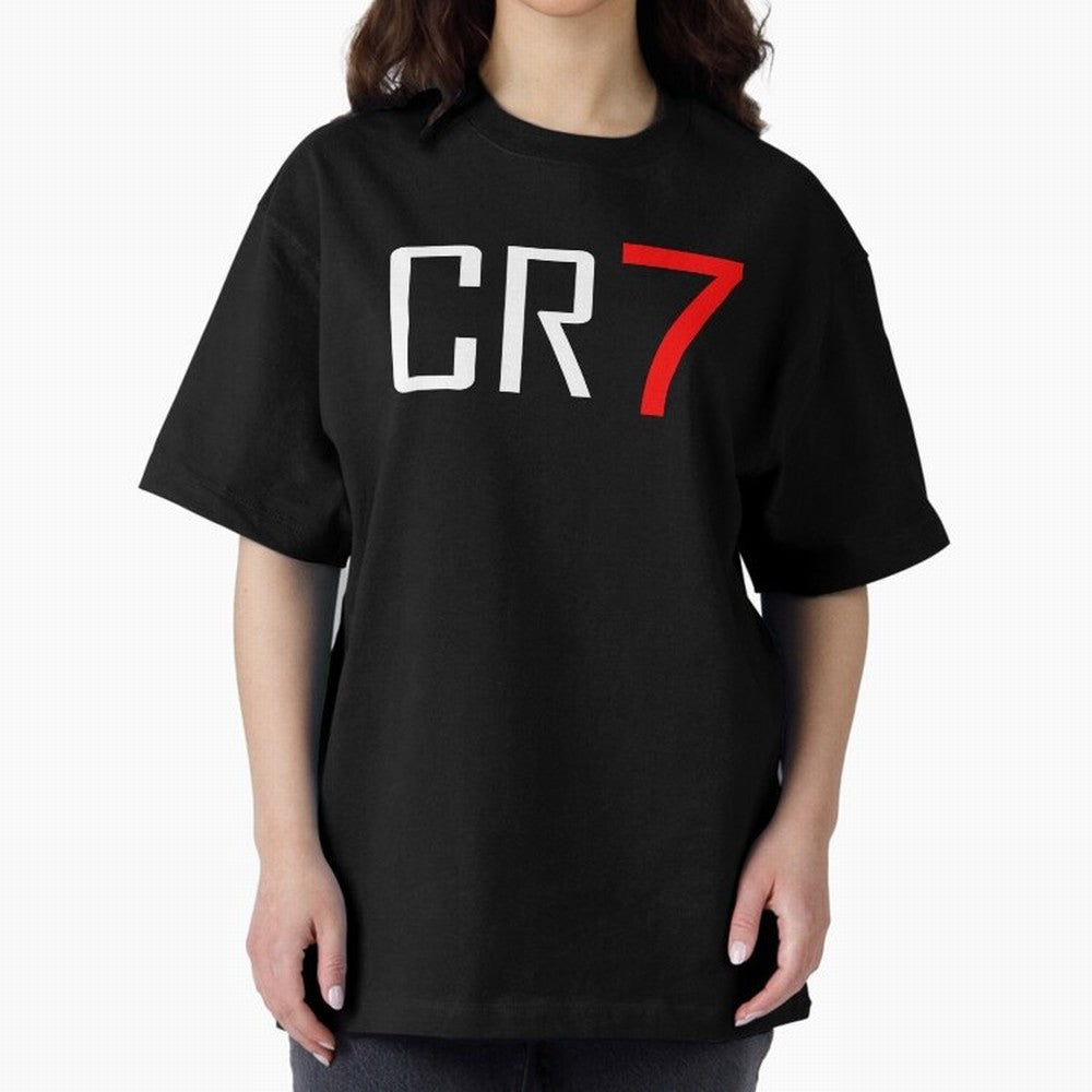 Christiano Ronaldo T-shirts Oversized T-Shirt Bring a Vintage Feel to Match Day Hype around FIFA World Cup 2026 Group Stage, Mbappe, France, Championship Spirit, Famous Goals, Roaring Crowds and International Football Unity; Great for Supporters