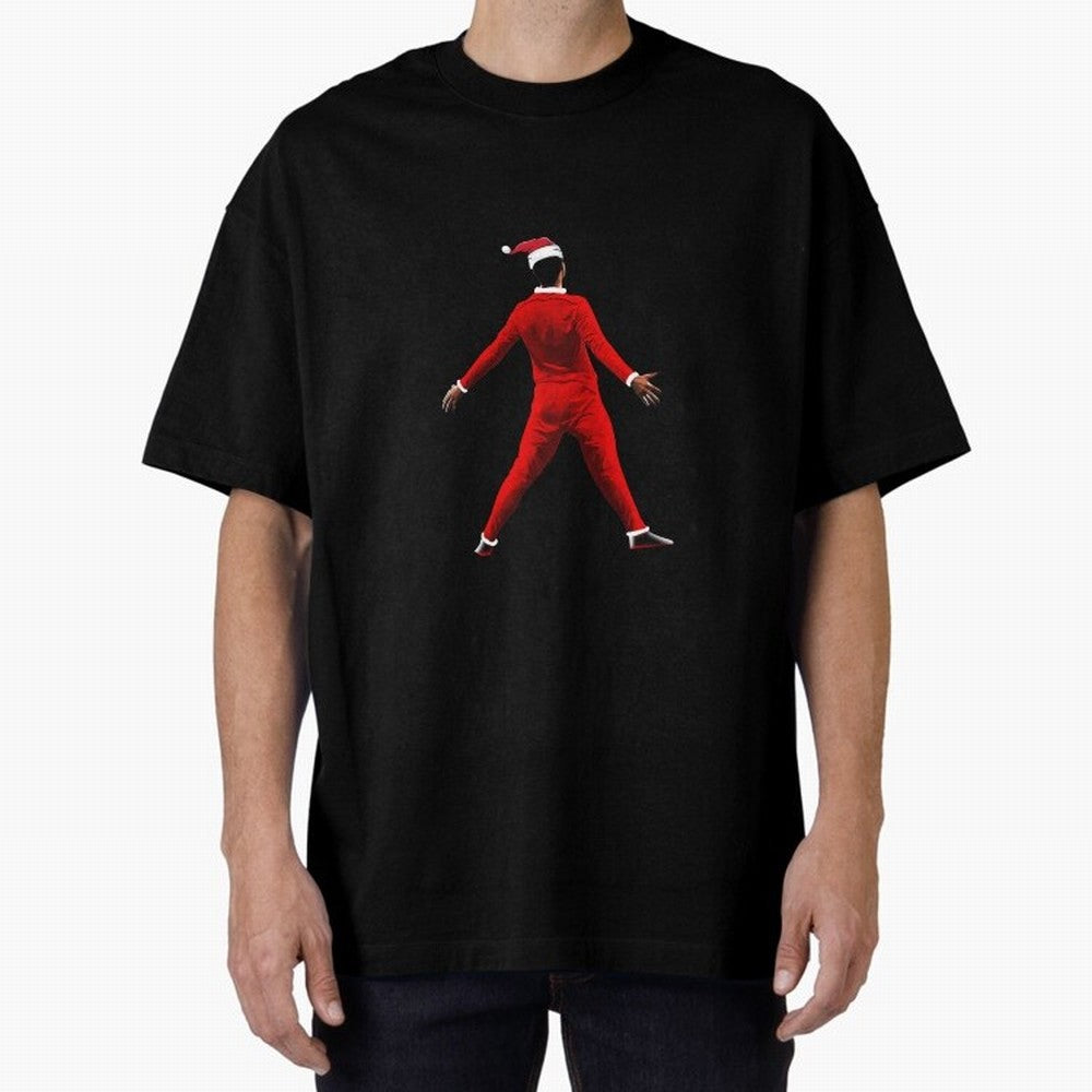 All I Want For Christmas Is Siuuu CR7 fans Christian Ronaldo Xmas Oversized T-Shirt Join the FIFA World Cup 2026 USA Canada Mexico Journey through Cristiano Ronaldo, Haaland and CR7 Highlights, Portugal Pride, Vintage Soccer Flavor, Modern Football