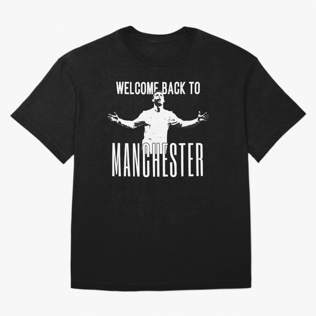 Welcome back to Manchester Ronaldo Oversized T-Shirt Celebrate Soccer Greatness during the FIFA World Cup 2026 Group Stage Journey through Messi, Neymar and Mbappe Highlights, Spain and Netherlands Pride, Global Supporter Spirit, Legendary Goals,