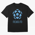 Retro World Cup 70 Logo Oversized T-Shirt Cheer through Every Moment of Global Football Passion for FIFA World Cup 2026, Celebrating Messi, Neymar and Mbappe, France, Fan Favorite Moments, National Team Passion, Big Match Drama and Soccer History;