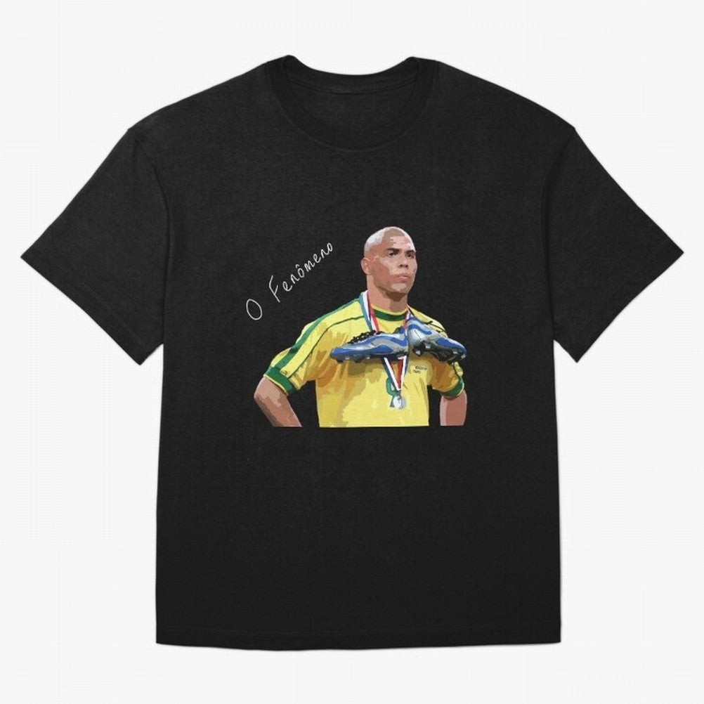 Ronaldo Il Fenomeno Oversized T-Shirt Celebrate Unforgettable Nights in Match Day Hype around FIFA World Cup 2026 USA Canada Mexico, Cristiano Ronaldo, Haaland and CR7, France, Football Festival Excitement, Trophy Ambitions, Country Rivalries and