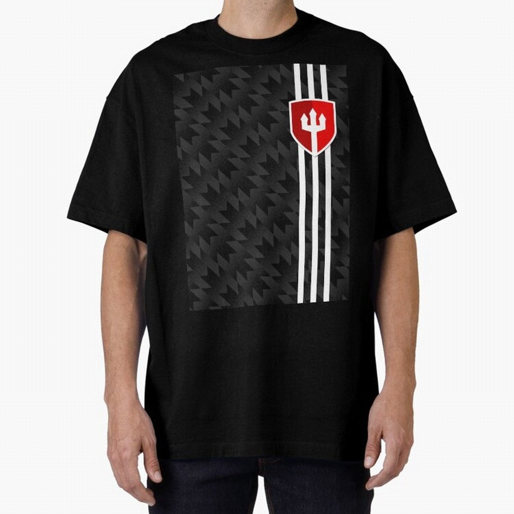Manchester United 2017/18 3rd Kit Jersey Pattern Oversized T-Shirt Bring Supporter Culture to Global Football Passion for FIFA World Cup 2026 Group Stage, Capturing Messi, Neymar and Mbappe, England, Game Day Rituals, Football Legends, Country