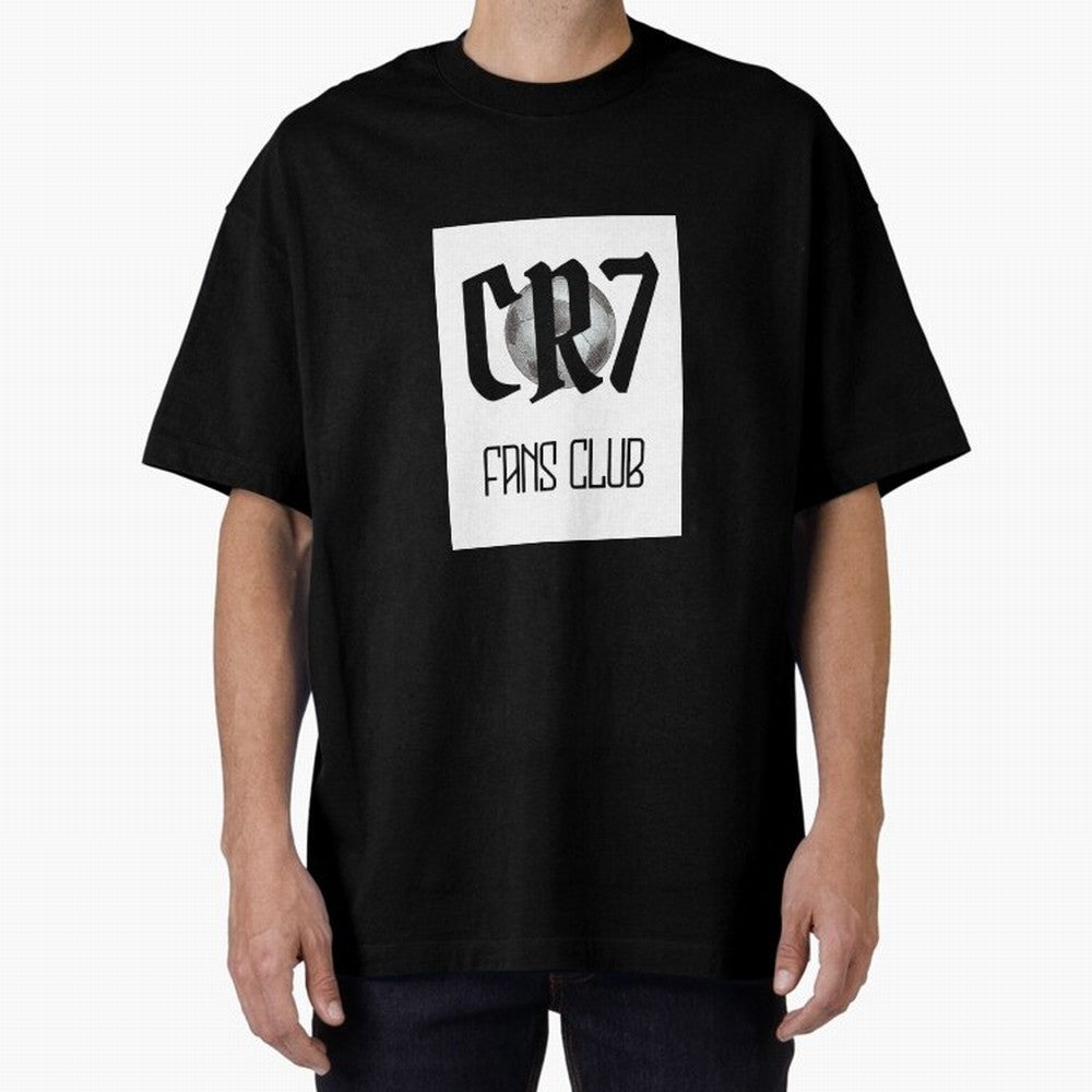 CR7 Oversized T-Shirt Step into Match Day Hype around FIFA World Cup 2026 Group Stage, CR7 and Messi, Spain and Netherlands, Sports Nostalgia, International Competition, Famous Players and Unforgettable Victories; Built for Supporters Chasing