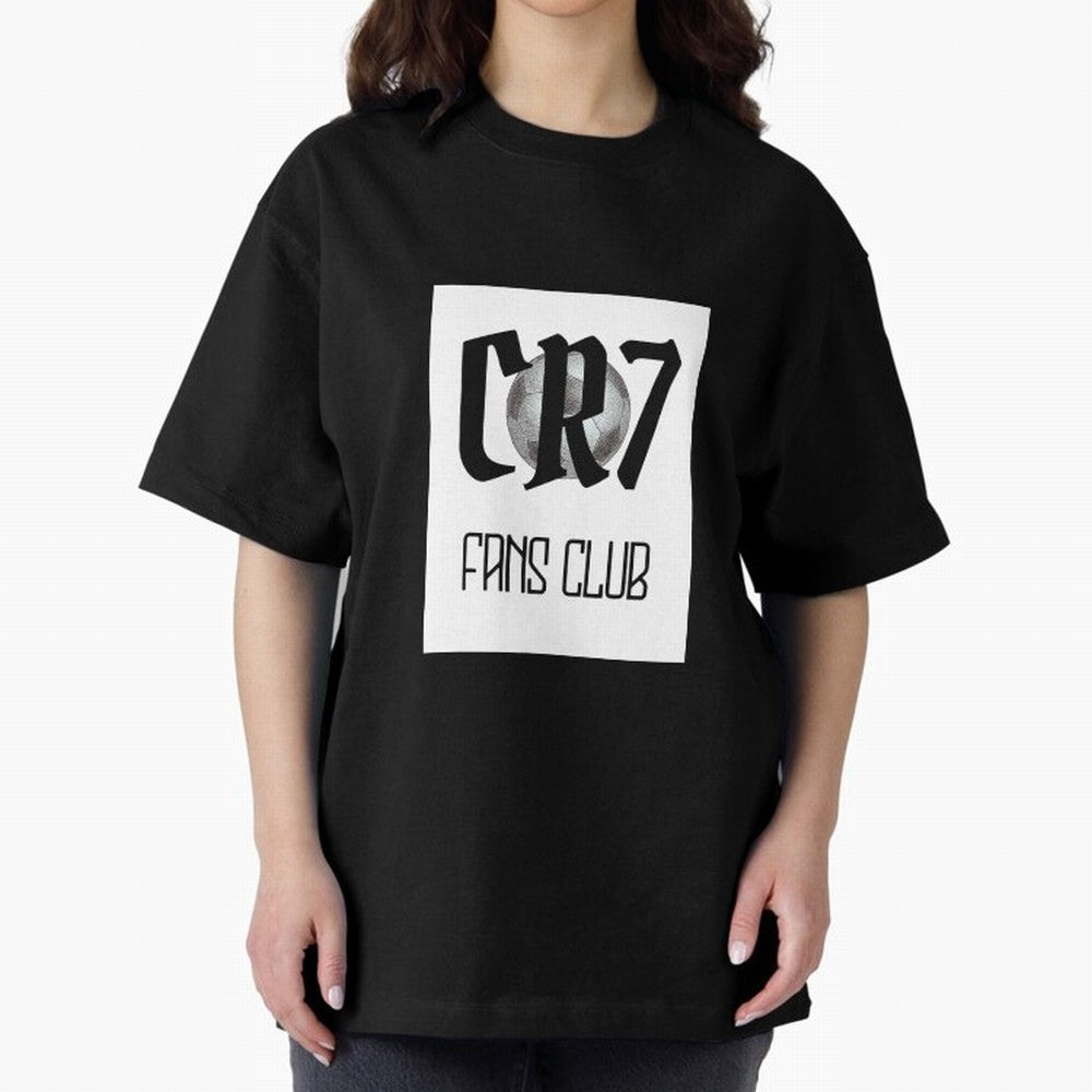 CR7 Oversized T-Shirt Step into Match Day Hype around FIFA World Cup 2026 Group Stage, CR7 and Messi, Spain and Netherlands, Sports Nostalgia, International Competition, Famous Players and Unforgettable Victories; Built for Supporters Chasing