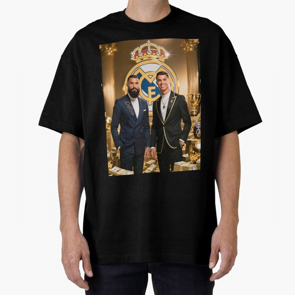 Viking Stars Oversized T-Shirt Fuel Your Fan Pride for Match Day Hype around FIFA World Cup 2026, Mbappe, Spain and Netherlands, Football Festival Excitement, Trophy Ambitions, Country Rivalries and Star Player Buzz; Great for Supporters Who Love