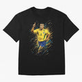 R9 Ronaldo Football Legend Oversized T-Shirt Carry the Dream of Match Day Hype around FIFA World Cup 2026 Group Stage, Haaland, Brazil, Champion Mindset, Group Stage Buzz, Knockout Tension and Passionate Fan Culture; Great for Supporters Who Love