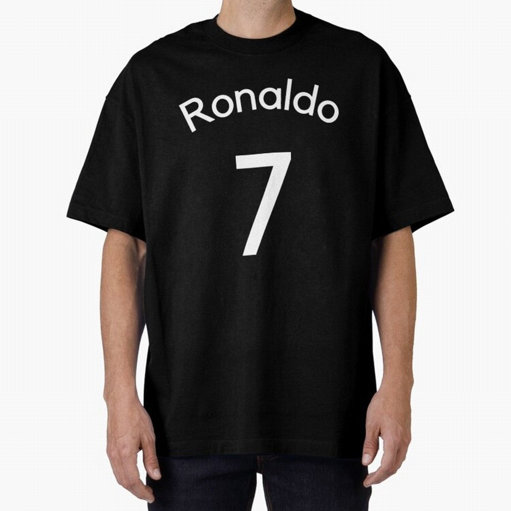 Ronaldo Manchester United Oversized T-Shirt Follow the Road to Match Day Hype around FIFA World Cup 2026 USA Canada Mexico, CR7 and Messi, England and Germany, Soccer Culture, Superstar Moments, National Team Dreams and Competitive Fire; Ideal for