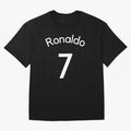 Ronaldo Manchester United Oversized T-Shirt Follow the Road to Match Day Hype around FIFA World Cup 2026 USA Canada Mexico, CR7 and Messi, England and Germany, Soccer Culture, Superstar Moments, National Team Dreams and Competitive Fire; Ideal for