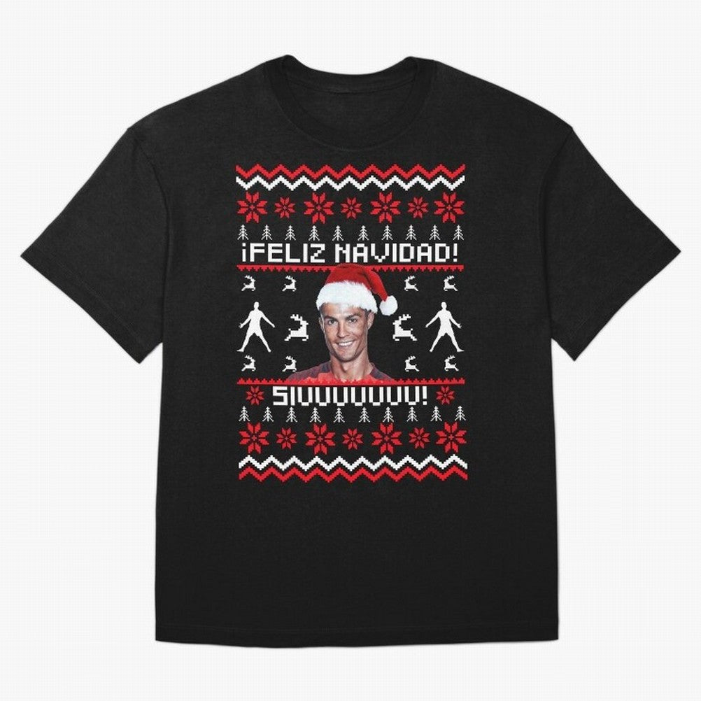 Cristiano Ronaldo El Bicho SIUU Ugly Sweater Oversized T-Shirt Represent Fans Who Live for Match Day Hype around FIFA World Cup 2026 Group Stage, Mbappe, Argentina and Brazil, Football History, Final Match Energy, Crowd Noise and Once in a Lifetime
