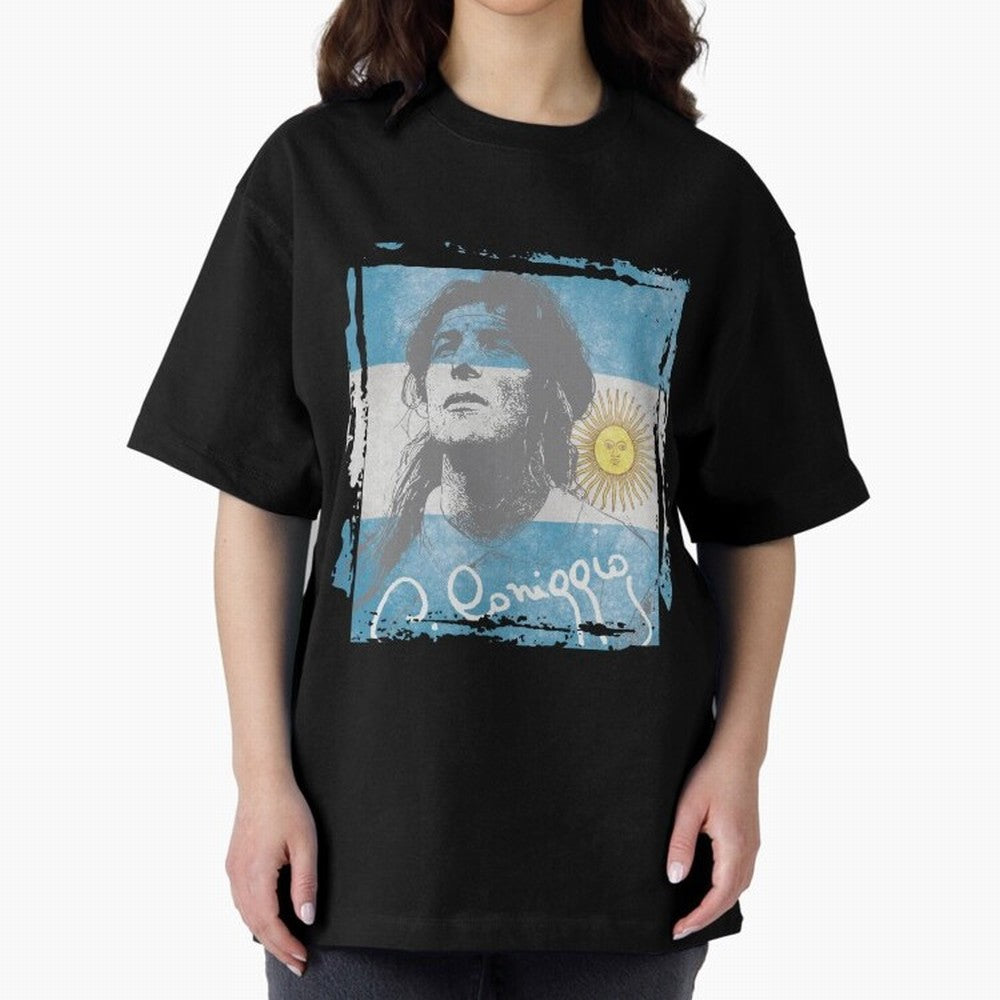Claudio Caniggia Oversized T-Shirt Bring Stadium Energy to FIFA World Cup 2026 Group Stage Spirit, Filled with Argentina, Neymar, Haaland and Cristiano Ronaldo, Sports Nostalgia, International Competition, Famous Players and Unforgettable