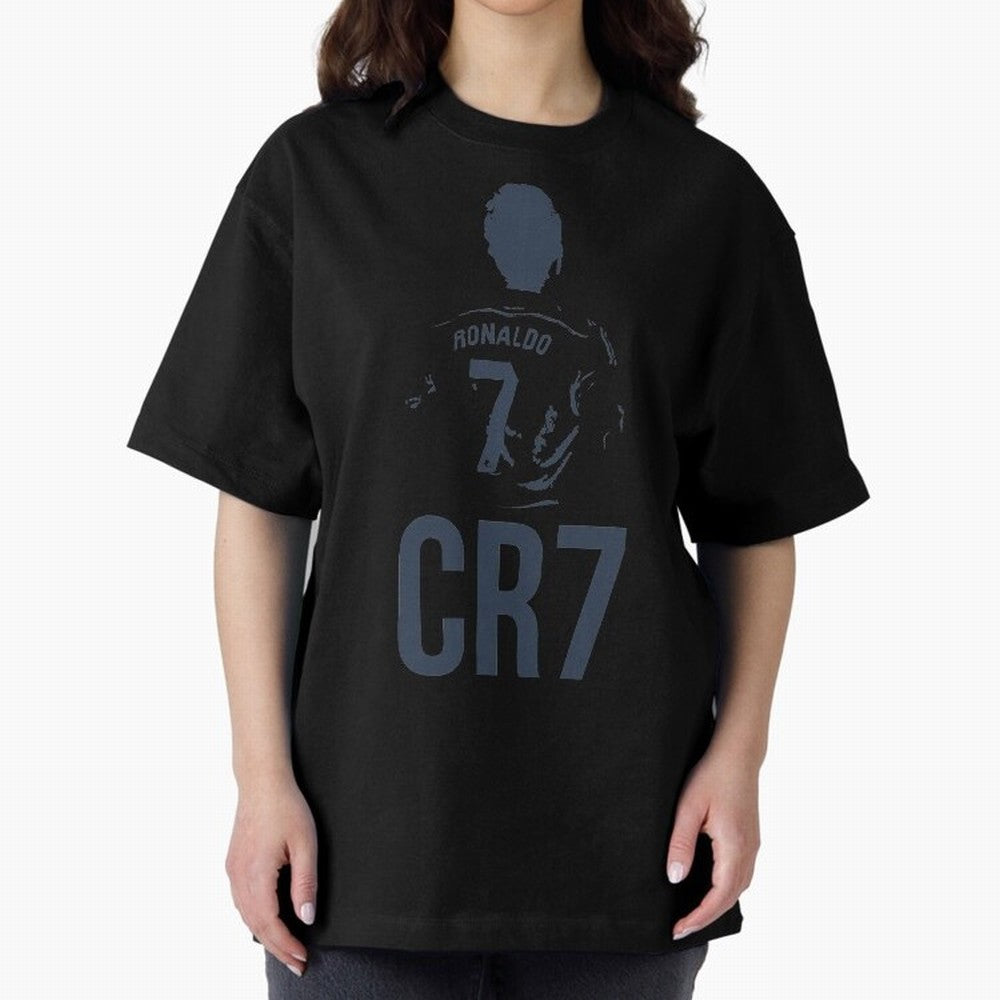CR7 - Cristiano Ronaldo Oversized T-Shirt Support Global Football Passion for FIFA World Cup 2026, Driven by CR7, England and Germany, Supporter Pride, Iconic Celebrations, Legendary Names and Global Match Day Energy; Created for Match Day Parties,