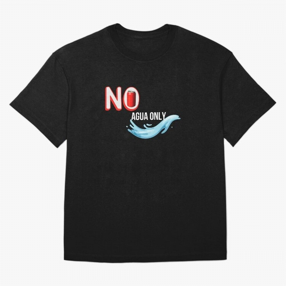 Cristiano Ronaldo - No Soda Coca Drink Agua Water Only Oversized T-Shirt Show Love for Legendary Goals in FIFA World Cup 2026 for Fans of Mbappe and Portugal, Spain and Germany, Bringing Football History, Final Match Energy, Crowd Noise and Once in