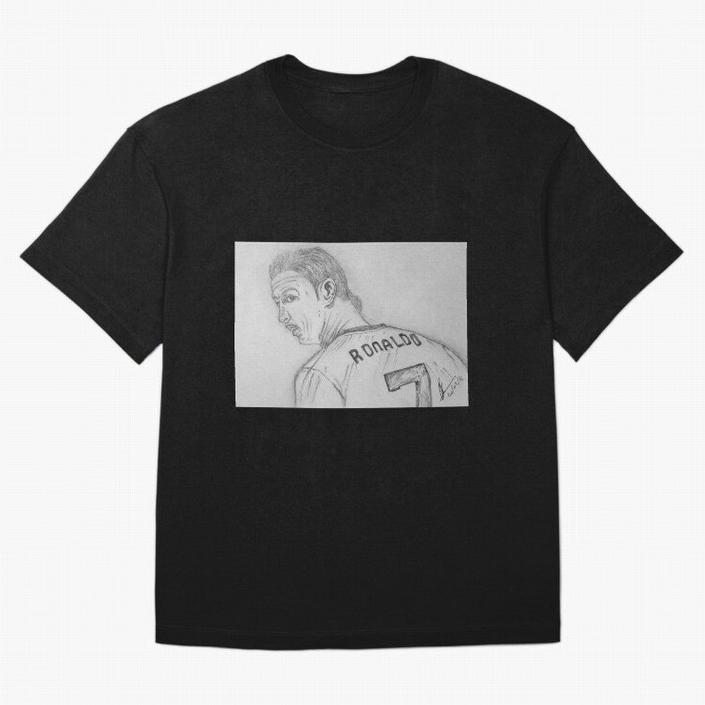 CR7 Oversized T-Shirt Build Global Football Passion for FIFA World Cup 2026 USA Canada Mexico, with Haaland and Mbappe, Argentina and Brazil, Game Day Rituals, Football Legends, Country Pride and the Road to the Final; Perfect for Fans, Collectors,