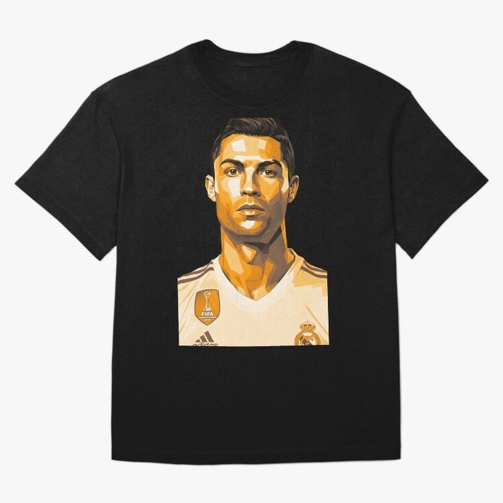 Ronaldo Oversized T-Shirt Turn Up for FIFA World Cup 2026 Filled with CR7 and Messi, England, France and Netherlands Energy, Classic Soccer Heritage, Championship Pressure, Fan Loyalty and International Pride; Perfect for Supporters Who Want Bold