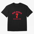 Cristiano Ronaldo Manchester United Oversized T-Shirt Treasure Match Day Hype around FIFA World Cup 2026, Cristiano Ronaldo, Argentina, France and Brazil, Global Supporter Spirit, Legendary Goals, National Colors and Tournament Celebration; Great