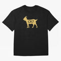 CR7 GOAT Gold Oversized T-Shirt Make Every Kick Count in FIFA World Cup 2026 Spirit, Celebrating Spain and Netherlands, Cristiano Ronaldo, Classic Soccer Heritage, Championship Pressure, Fan Loyalty and International Pride; Built for Supporters