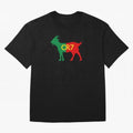 CR7 GOAT Tuga 2 Oversized T-Shirt Join the Countdown to Match Day Hype around FIFA World Cup 2026 Group Stage, CR7 and Messi, England and Germany, Soccer Culture, Superstar Moments, National Team Dreams and Competitive Fire; Ideal for Football