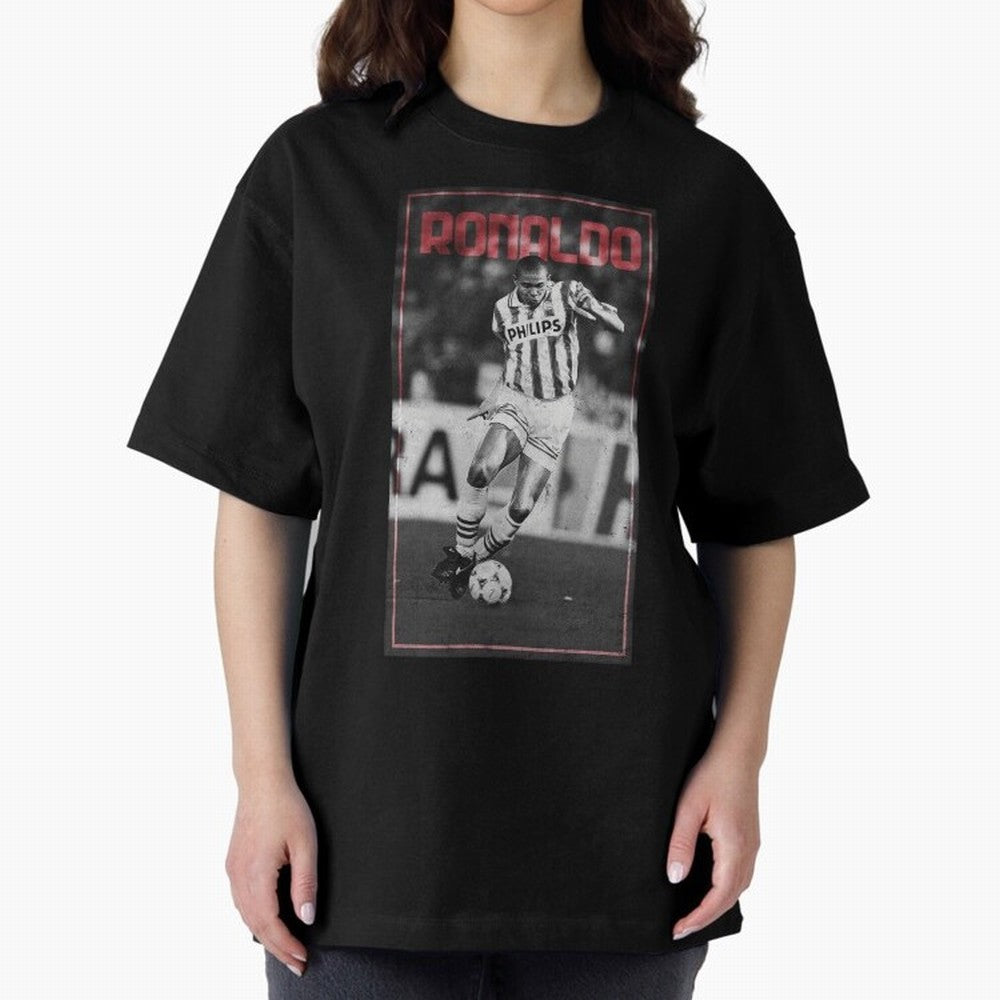 Wallpaper Ronaldo Luis Nazario de Lima Oversized T-Shirt Celebrate Every Goal in FIFA World Cup 2026 for Fans of Neymar, Haaland and Cristiano Ronaldo and Argentina and Brazil, Bringing Champion Mindset, Group Stage Buzz, Knockout Tension and