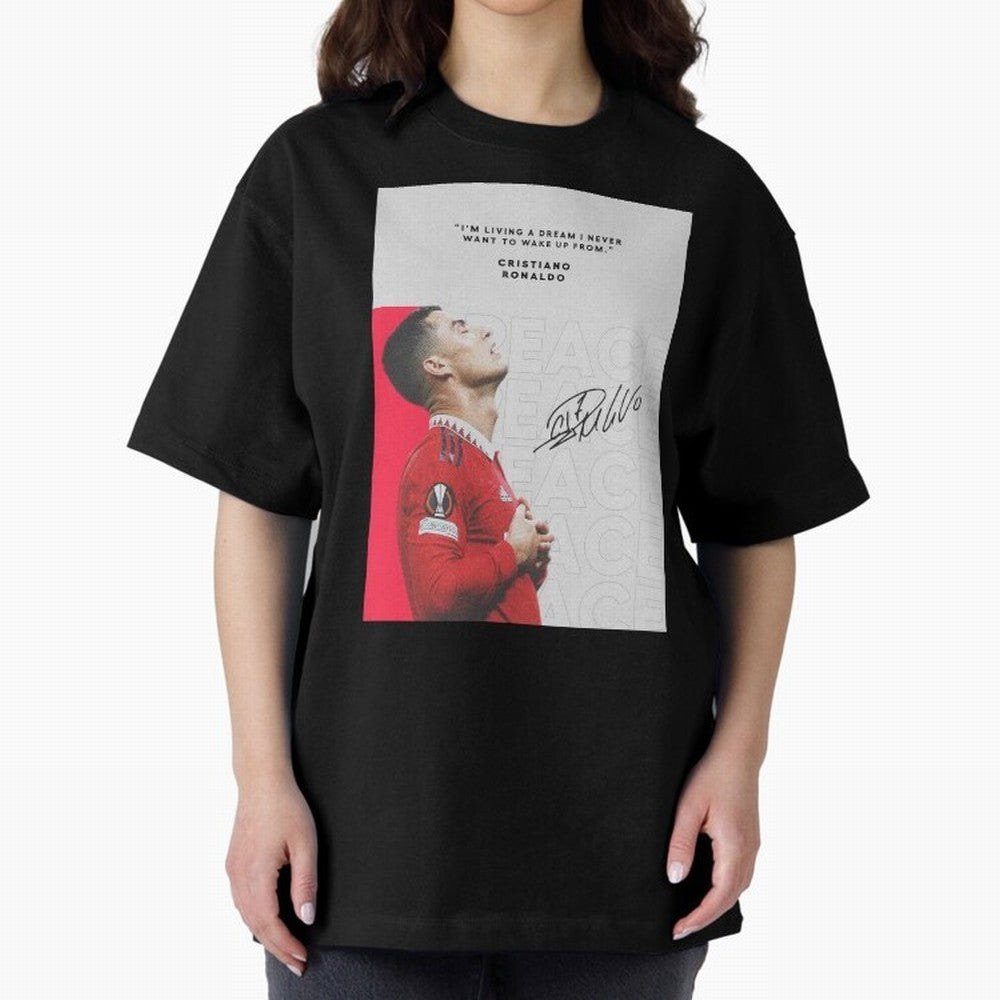 PEACE OF MIND Oversized T-Shirt Make the Season About the FIFA World Cup 2026 Group Stage Journey through Messi, CR7 and Mbappe Highlights, France Pride, Worldwide Fan Energy, Dramatic Goals, Stadium Lights and Championship Celebrations; Perfect