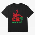 CR7 G.O.A.T Oversized T-Shirt Turn Football Passion into the FIFA World Cup 2026 USA Canada Mexico Journey through Mbappe Highlights, Brazil, Portugal and Argentina Pride, Game Day Rituals, Football Legends, Country Pride and the Road to the Final;