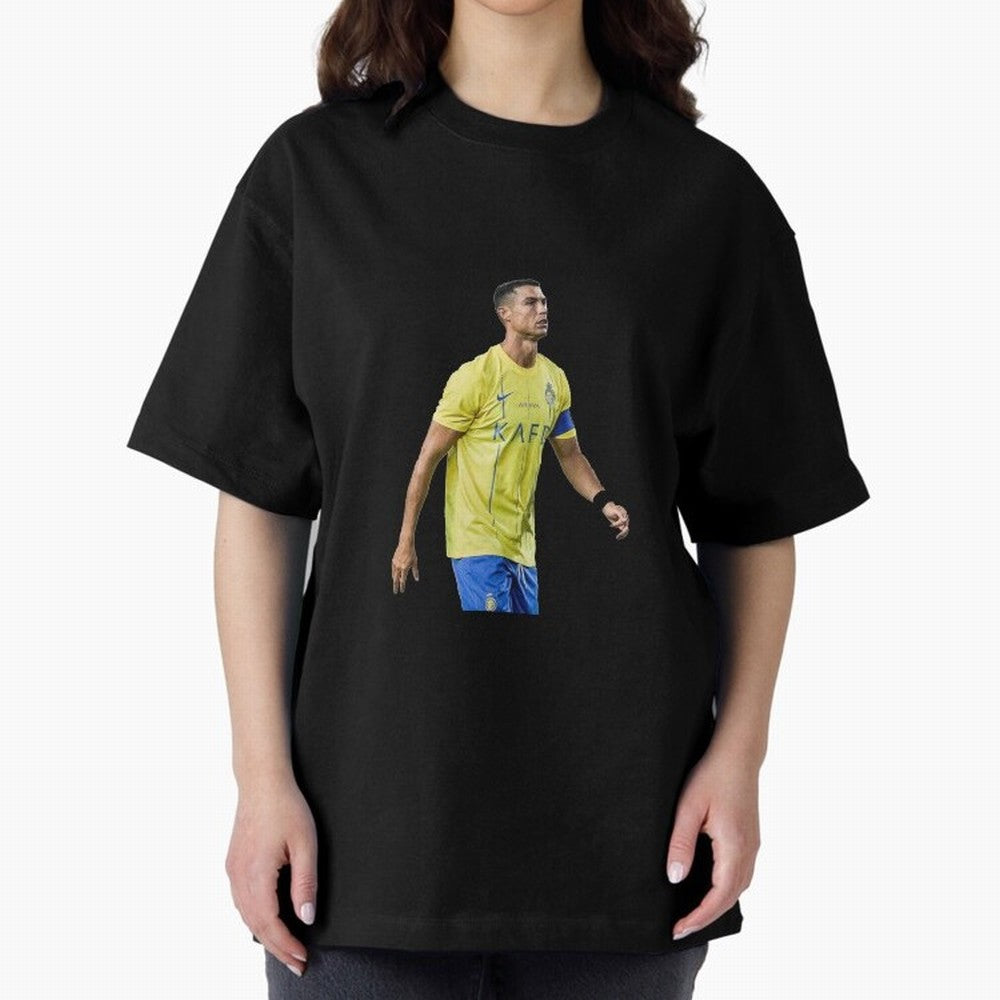 Ronaldo Al Nassar Oversized T-Shirt Celebrate Rivalries and Pride in the FIFA World Cup 2026 USA Canada Mexico Journey through Haaland and Mbappe Highlights, Argentina Pride, Game Day Rituals, Football Legends, Country Pride and the Road to the