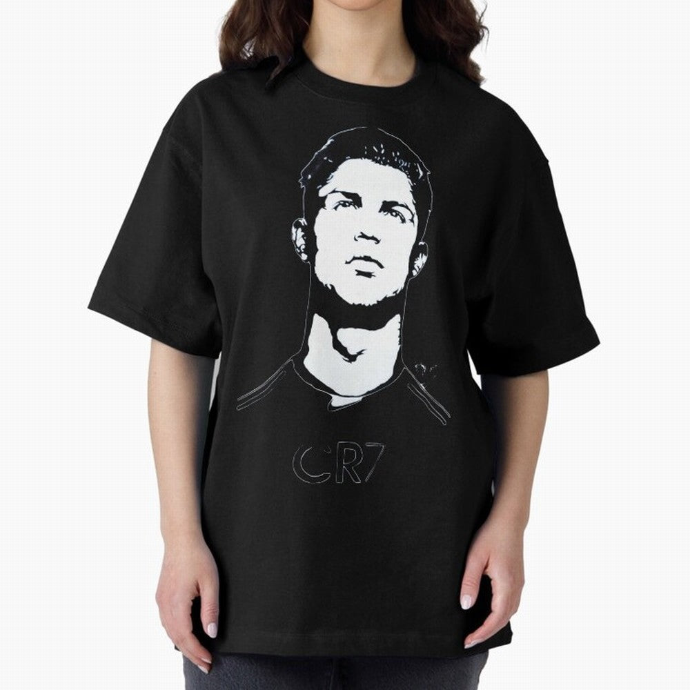 Cristiano Ronaldo Oversized T-Shirt Back Your Heroes with FIFA World Cup 2026 Group Stage for Fans of CR7 and Argentina, Bringing Stadium Memories, Football Loyalty, International Chants and Championship Tradition; Great for Supporters Who Love