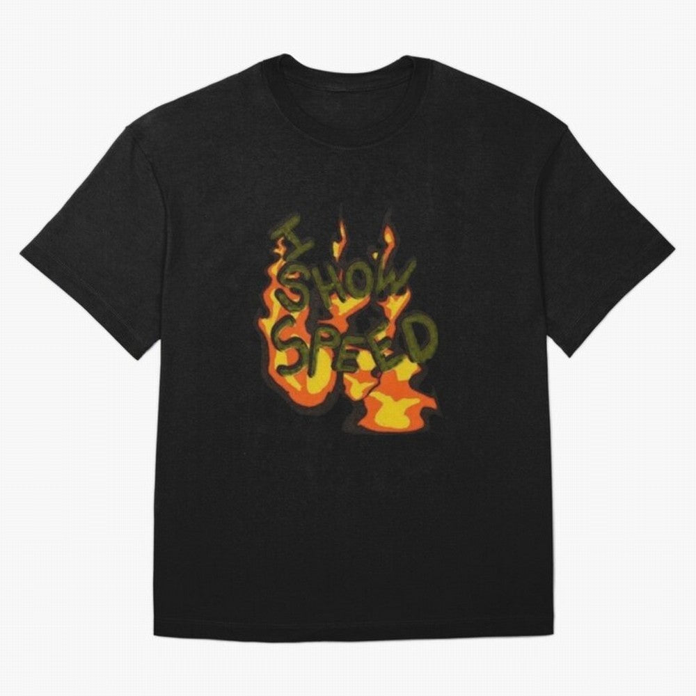 ISHOWSPEED MERCH LOGO 2 Oversized T-Shirt Cheer through Every Moment of Match Day Hype around FIFA World Cup 2026, Mbappe, England, Goal Celebration Energy, Supporter Heritage, Football Icons and Worldwide Tournament Joy; Made for Collectors Who