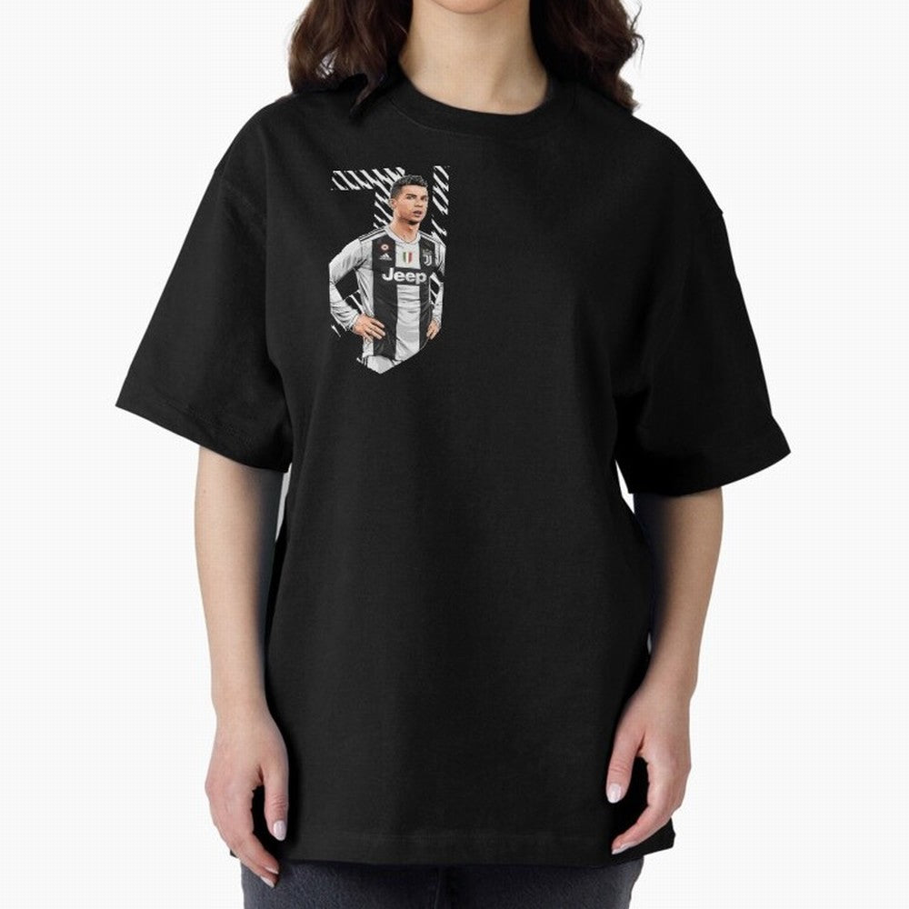 Ronaldo Oversized T-Shirt Show Love for Legendary Goals in FIFA World Cup 2026 USA Canada Mexico Spirit, Featuring Brazil, Portugal and Argentina, Mbappe and Neymar, Global Supporter Spirit, Legendary Goals, National Colors and Tournament