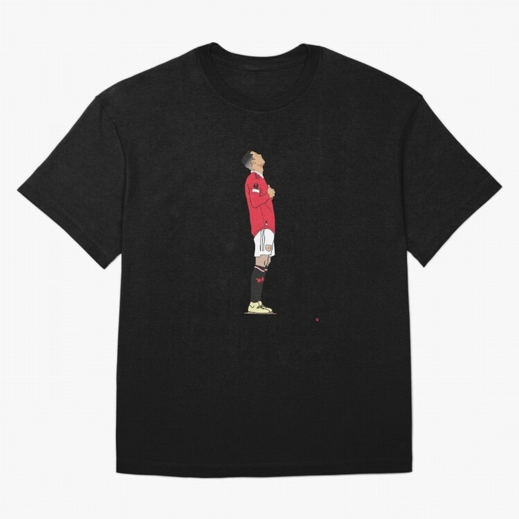 Ronaldo Pose Oversized T-Shirt Show Your Love for FIFA World Cup 2026 Group Stage Driven by CR7 and Messi, England Energy, Stadium Chants, National Pride, Trophy Dreams and Unforgettable Football Memories; Built for Supporters Chasing Trophy