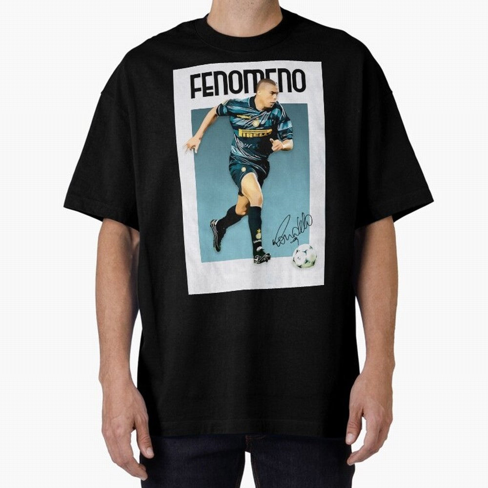 ronaldo Oversized T-Shirt Experience the Global Stage of FIFA World Cup 2026 Spirit, Capturing Portugal, Messi, CR7 and Mbappe, Classic Soccer Heritage, Championship Pressure, Fan Loyalty and International Pride; Perfect for Supporters Who Want