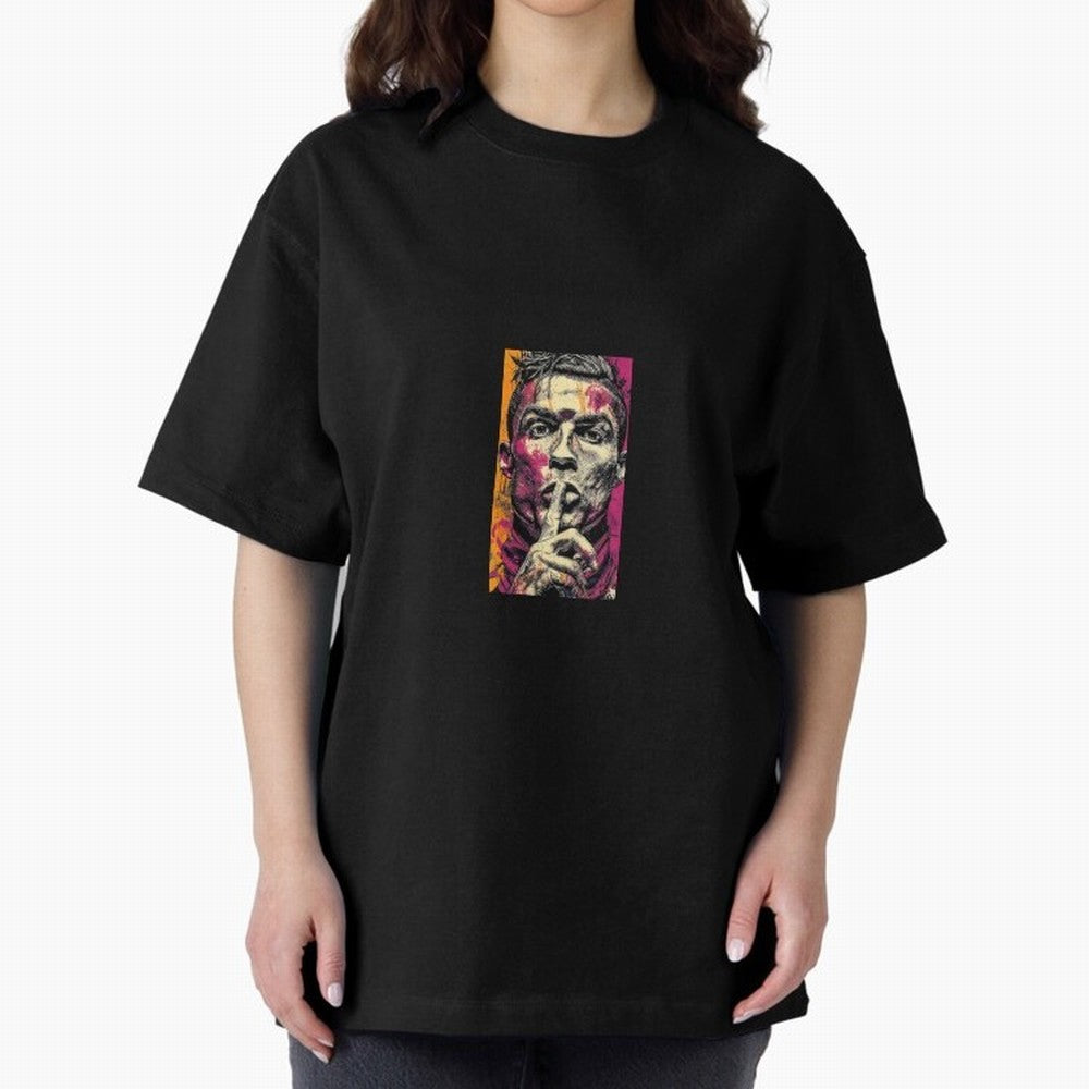 ronaldo Oversized T-Shirt Show Your Love for FIFA World Cup 2026 Group Stage Spirit, Filled with France, Mbappe and Neymar, Retro Football Energy, Iconic Rivalries, Trophy Chase Drama and Stadium Atmosphere; Made for Collectors Who Enjoy Iconic
