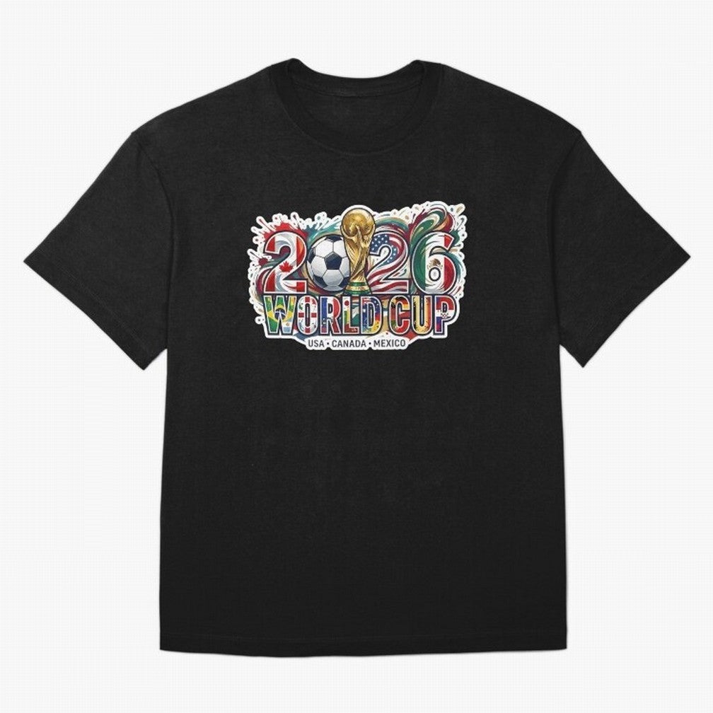2026 World Cup International Futbol Football Soccer USA Canada Mexico Oversized T-Shirt Capture FIFA World Cup 2026 Group Stage Filled with CR7 and Messi, Argentina and Brazil Energy, Retro Football Energy, Iconic Rivalries, Trophy Chase Drama and
