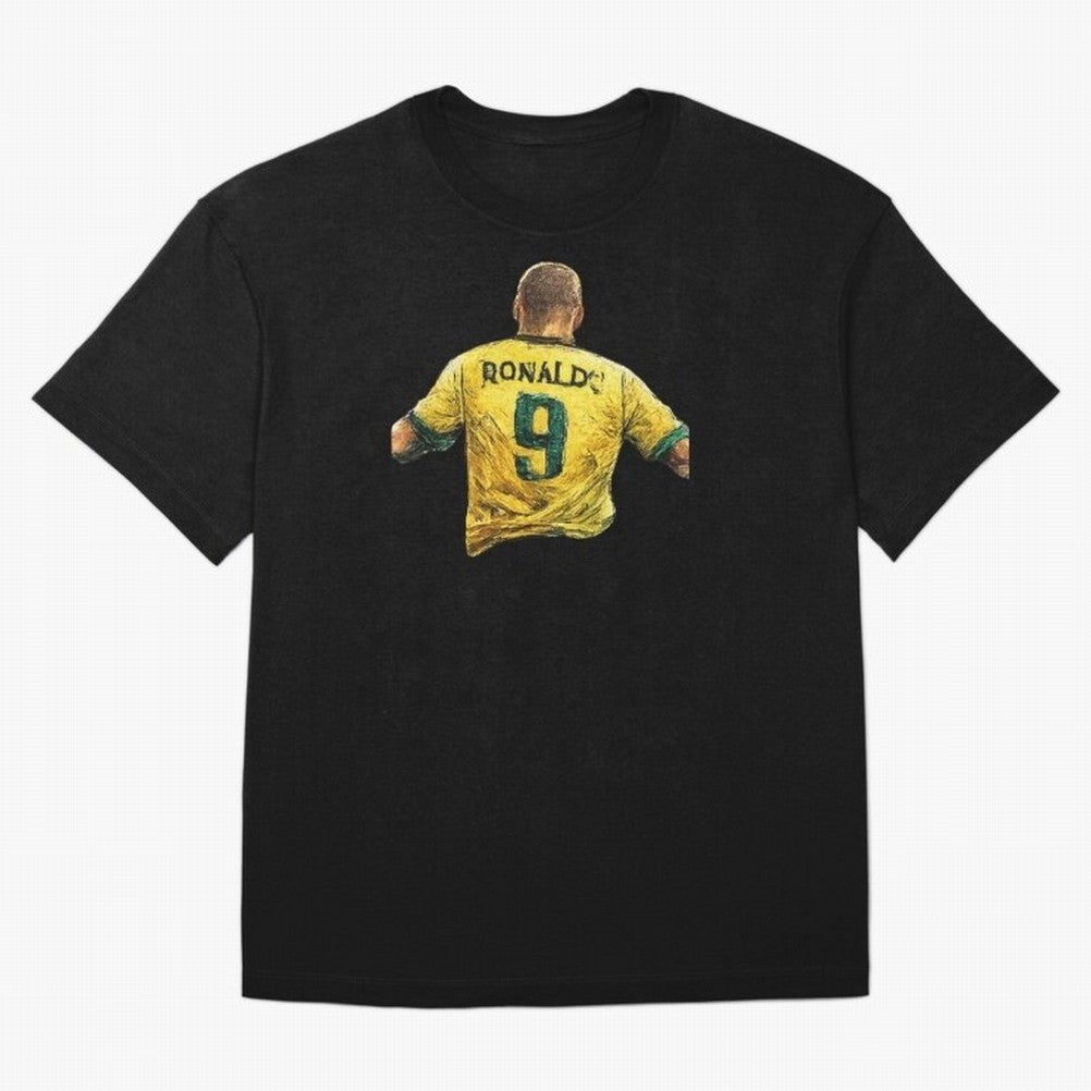 Brazilian Football Legend No.9 Vintage Streetwear Design Oversized T-Shirt Join the Countdown to FIFA World Cup 2026 Group Stage Featuring Messi, Argentina and Brazil Energy, Supporter Pride, Iconic Celebrations, Legendary Names and Global Match
