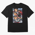 Built for 90 ¨C Anime Streetwear Football Art Oversized T-Shirt Celebrate Every Goal in Global Football Passion for FIFA World Cup 2026 USA Canada Mexico, Inspired by Neymar, Haaland and Cristiano Ronaldo, France, Football History, Final Match
